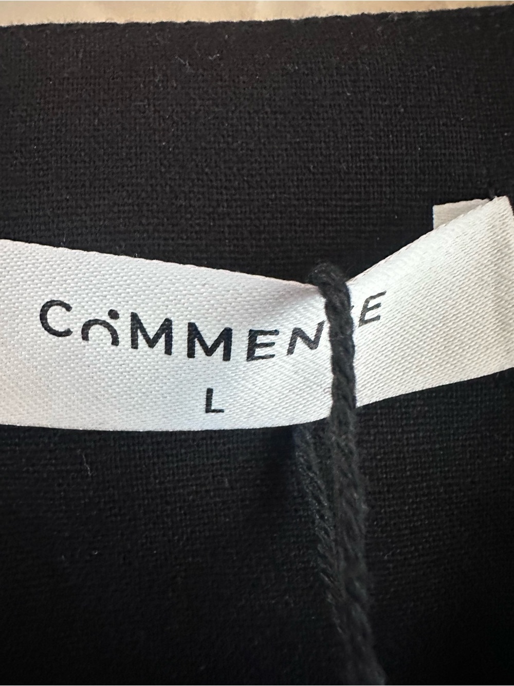 NWT Commense Women’s Black Tailored Vest - Classic Sleeveless Blazer - Picture 3 of 3